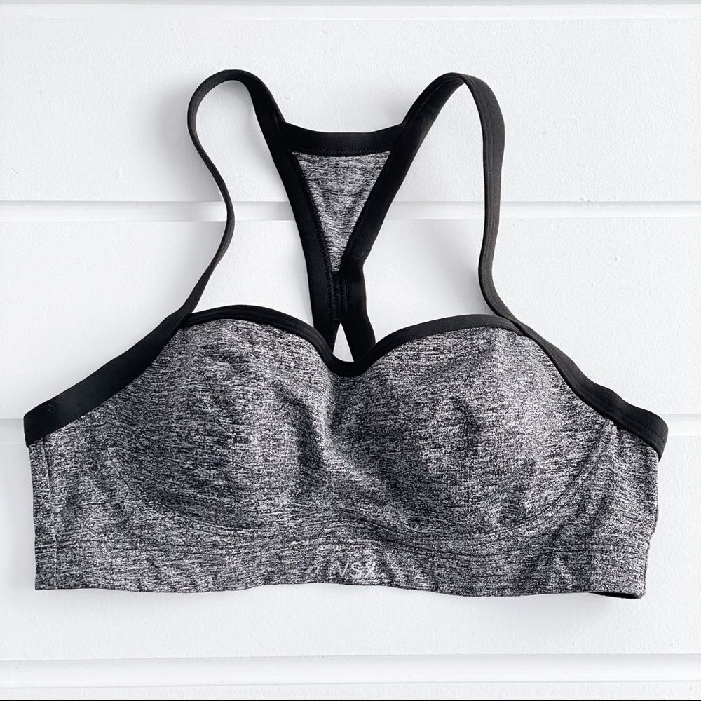 Victoria Sport VSX The Angel Discontinued Sports Bra Gray Size 34B